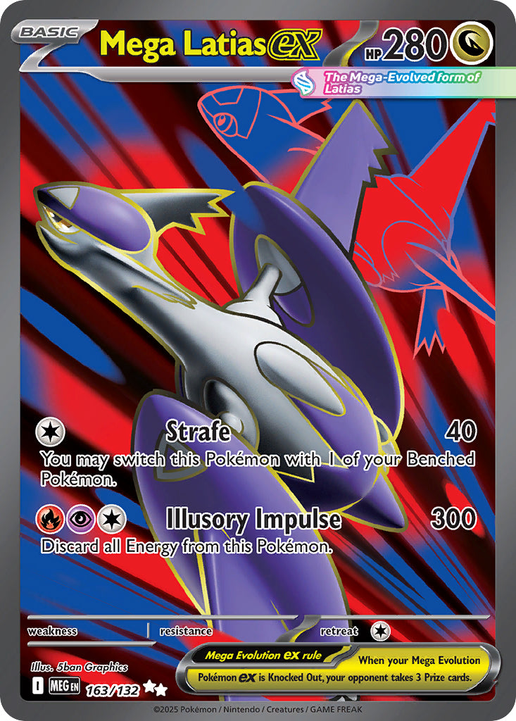 Mega Latias Ex - MEG 163/132 - Ultra Rare