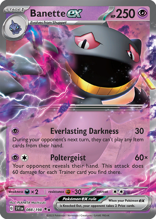 Banette Ex - SVI 088/198 - Double Rare