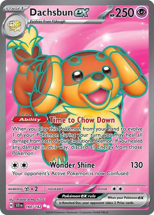 Dachsbun Ex - SCR 160/142 - Ultra Rare
