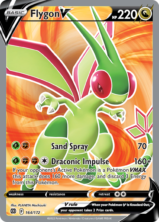 Flygon V - BRS 164/172 - Ultra Rare