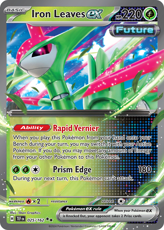 Iron Leaves Ex - TEF 025/162 - Double Rare