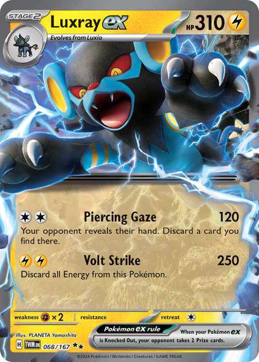 Luxray Ex - TWM 068/167 - Double Rare
