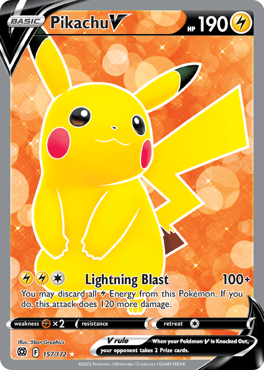 Pikachu V - BRS 157/172 - Ultra Rare