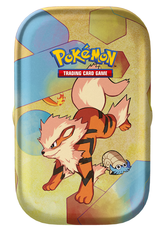 Scarlet & Violet 151 Mini Tin - Arcanine & Omanyte
