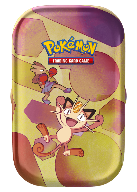 Scarlet & Violet 151 Mini Tin - Meowth & Hitmonchan