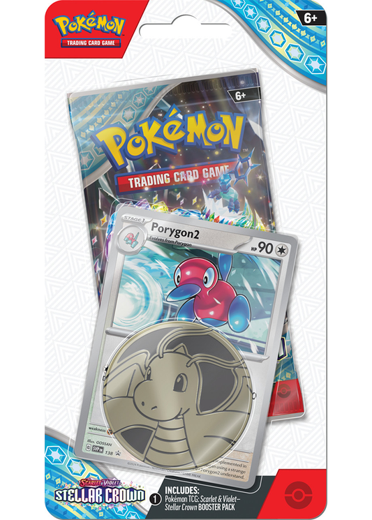 Stellar Crown 1 Pack Checklane Blister Porygon2