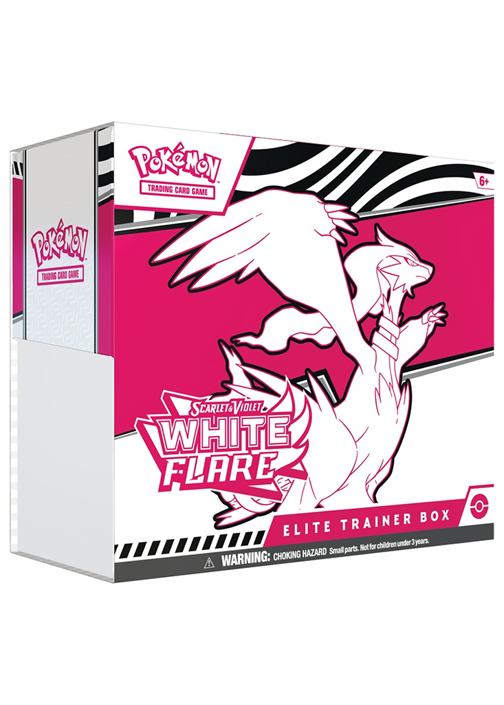 White Flare Elite Trainer Box